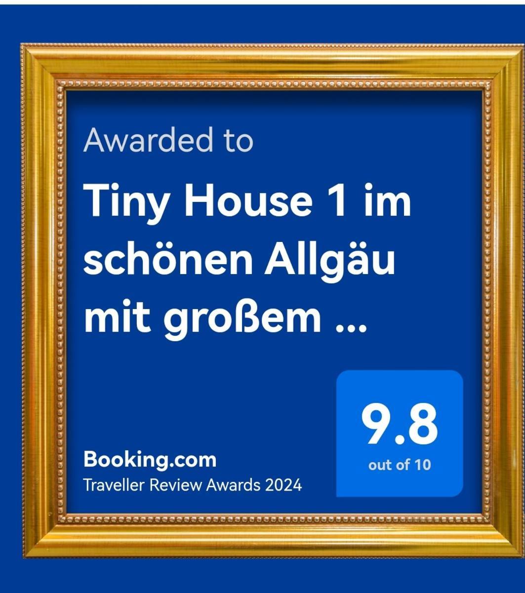 Tiny House 1 Im Schoenen Allgaeu Mit Grossem Garten, Naturnah Bad Wurzach Eksteriør billede